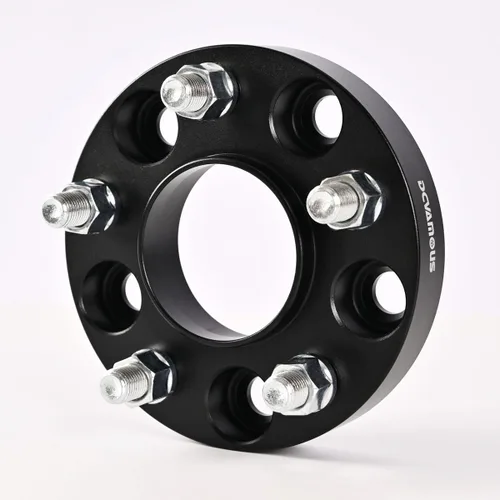 Vista 7 de 4 espaciadores de rueda centrados de 5 x 4.5 pulgadas (2.54 cm de espesor, pernos de 1/2 pulgada) compatibles con Jeep 5x114.3 para 1984-2001