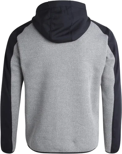 Vista 6 de Reebok Chaqueta deportiva para hombre, sudadera con capucha de forro polar con cremallera para hombre, abrigo ligero de rendimiento (M-XXL)