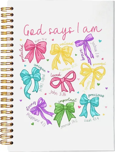 Vista 23 de VNWEK Black Woman I Am Beautiful - Cuaderno de espiral con citas inspiradoras y poderosas para niña, de 5.5 x 8.3 pulgadas, cuaderno de espiral