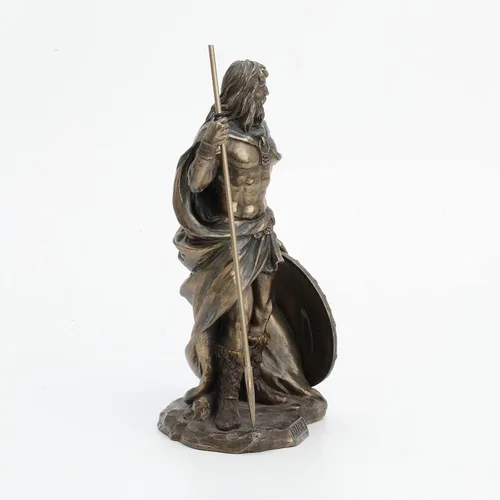 Vista 3 de Veronese Design Dios nórdico Baldr Estatua de acabado bronce Baldur Brave Bold