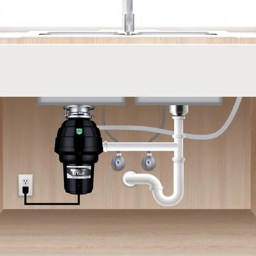 Vista 6 de Titan T-1060 Eliminador de desperdicios de alimentos de 1¼ HP de alta calidad