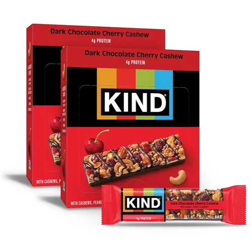Vista 10 de KIND - Barras de nueces, almendras y coco, 1.4 onzas, 24 unidades, sin gluten, bajo índice glucémico, 0.18 onzas de proteína