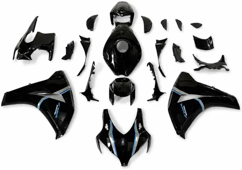 Vista 43 de US STOCK - Carenado blanco rojo naranja apto para Honda 2008-2011 CBR1000RR 006 Blanco Rojo Naranja