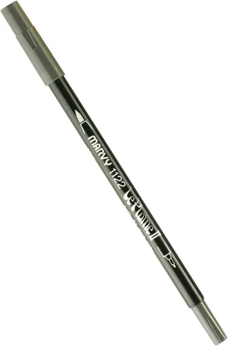 Vista 10 de Uchida 1122-C-3 Marvy Extra Fine Tip Le Plume II Rotulador de doble punta, azul