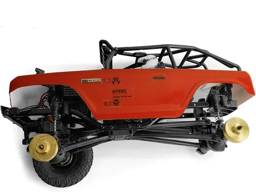 Vista 4 de RCLions 4 unids Heavy Duty latón rueda hexagonal adaptador 0.197 in para AXIAL SCX24 AXI90081 AXI00001 AXI00002 1:24 RC Crawler Actualizaciones