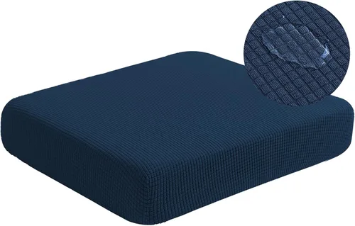 Vista 12 de SICHOWEL Fundas de Cojines de Sofá Repelentes al Agua de Tela Jacquard de Alta Elasticidad Protector de Muebles de Cojines de Silla para Sala