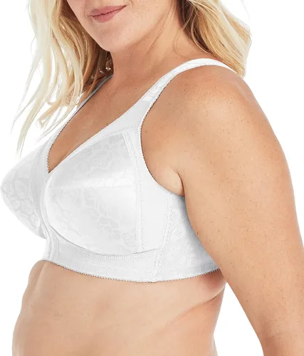 Vista 2 de Playtex 18 Hour Brasier sin varillas, de cobertura completa y tirantes cómodos para mujer, paquete múltiple