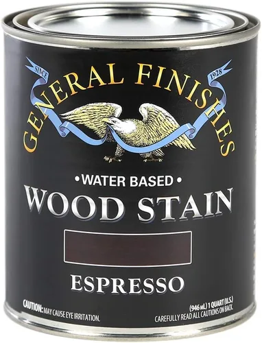 Vista 10 de General Finishes - Tinte para madera a base de agua, 1 cuarto de galón, cereza negra