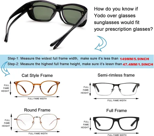 Vista 5 de yodo Gafas de sol con lentes polarizadas para hombres y mujeres