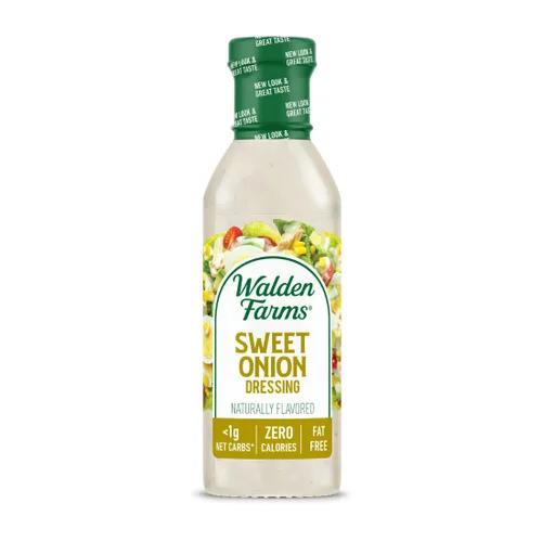 Vista 16 de Walden Farms Vinagreta balsámica de pera y blanca, sin calorías, sin gluten, baja en carbohidratos, apta para dieta cetogénica, vegana, sin azúcar