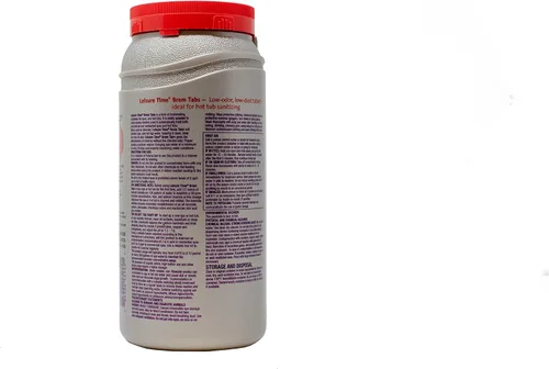 Vista 3 de LEISURE TIME 45430A Brom Tabs Limpiador de bromo para spas y jacuzzis, 4 libras