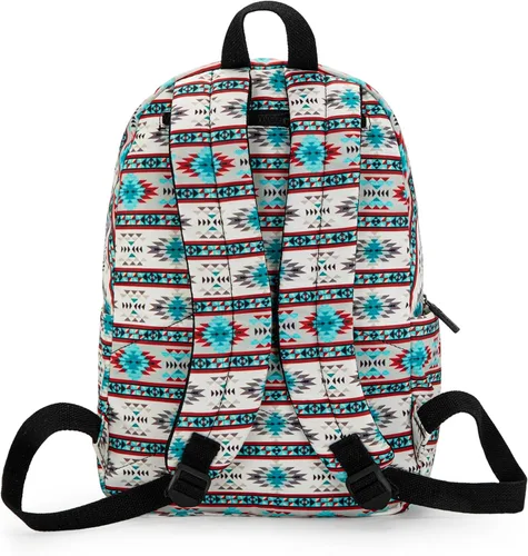 Vista 7 de Montana West - Mochila para mujeres, bolso de viaje occidental, mochila casual, mochila de día para portátil, universidad, Mediana