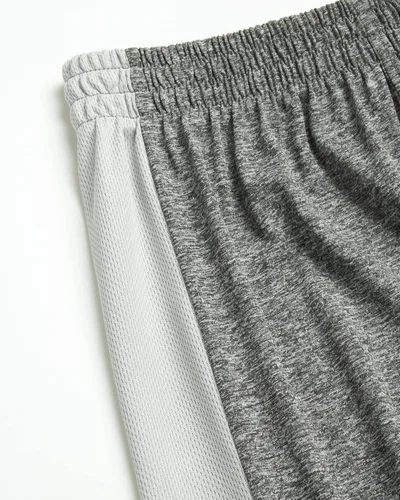 Vista 3 de Reebok Pantalones cortos activos para niños paquete de 2 pantalones cortos de baloncesto de gimnasio de rendimiento deportivo S-XL