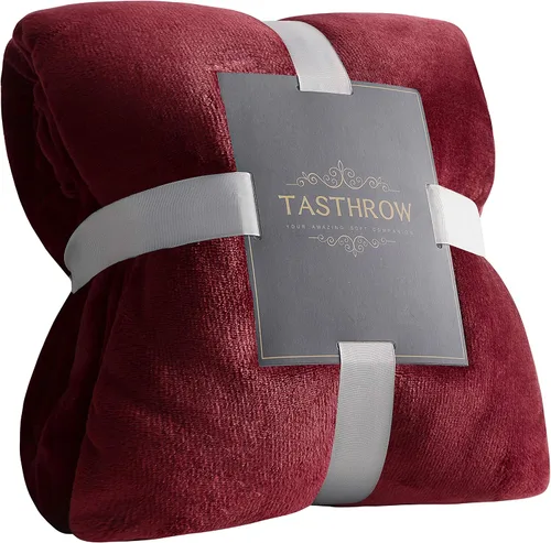 Vista 21 de TASTHROW - Manta decorativa de vellón de franela, grande, acogedora, ligera, gruesa, para todas las estaciones, adecuada para mujeres, hombres