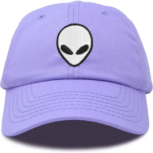 Vista 11 de DALIX Gorra de béisbol Alien Head para hombre y mujer Beige