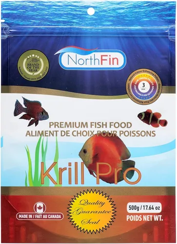 Vista 6 de Northfin Pescado Comida Krill Fórmula Pellets de hundimiento lento (0.118 in 8.82 oz) Krill Pro Formula; slow-sinking pellets for carnivorous &
