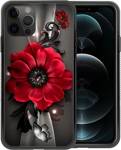 Vista 32 de ZHEGAILIAN Funda compatible con iPhone 11 Pro Max, diseño de patrón de policarbonato duro, funda protectora de TPU suave antideslizante para iPhone