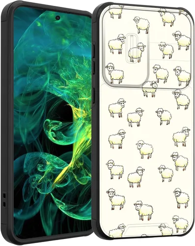 Vista 217 de Funda para Galaxy A16 5G con cubierta para cámara deslizante, resistente de doble capa, híbrida, a prueba de golpes, funda protectora resistente