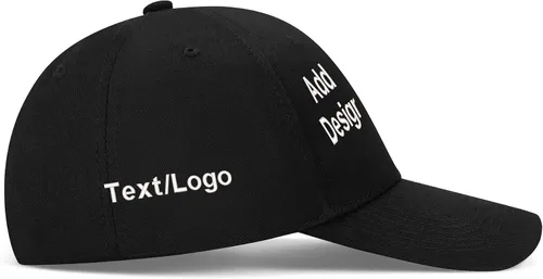 Vista 3 de Gorra de béisbol personalizada, gorras de camionero ajustables y casuales, diseño de sombrero único