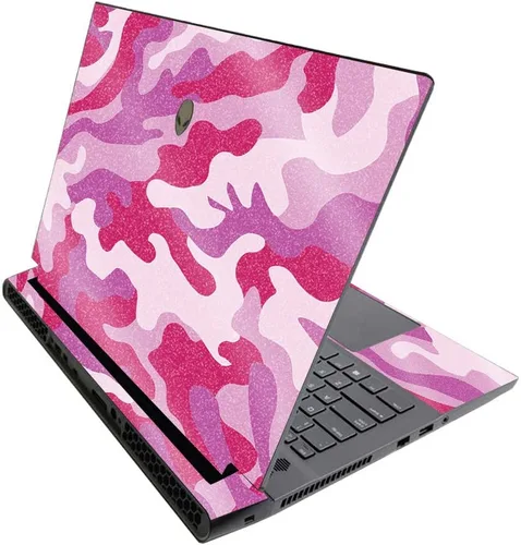 Vista 254 de MightySkins - Skin brillante con purpurina para Alienware M17 R3 (2020) y M17 R4 (2021) - Diversión de los años 90 Acabado duradero con purpurina