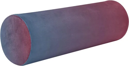Vista 21 de Almohada cervical para el cuello con degradado azul y amarillo, almohada cervical con funda extraíble lavable, almohadas de cuello de espuma