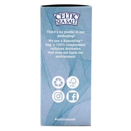 Vista 5 de Celtic Sea Salt Sal molida fina de 10.6 onzas (10.58 oz) – Grano extrafino, natural, gourmet – Para tarro coctelero, salado, 10.6 onzas