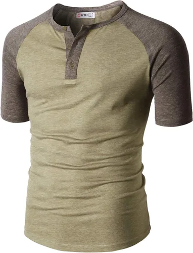 Vista 2 de H2H Camiseta de manga corta para hombre