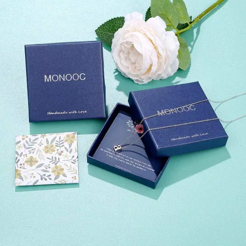 Vista 7 de MONOOC - Collares con inicial minúscula para mujeres y niñas, chapado en oro de 14 quilates, minimalista personalizado con nombre con monograma