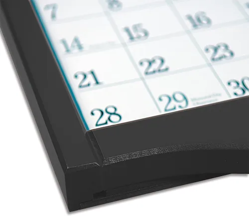 Vista 3 de Lang, Marco de calendario de pared clásico, diamante negro