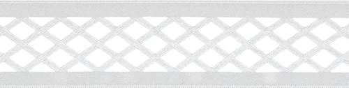 Vista 7 de Offray Cinta decorativa y de satén de 1.5 pulgadas de ancho, 9 pies en total, color blanco