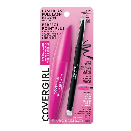 Vista 2 de Covergirl Full Lash Bloom Mascara, 0,44 Fluid Ounce, Negro negro (805 Black)