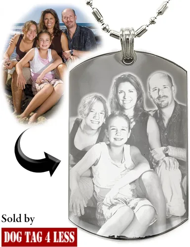 Vista 8 de Chapitas personalizadas con fototexto grabado Personalice la chapita con su imagen texto Grabado gratuito Regalo ideal para San Valentín día