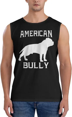 Vista 8 de ZDZQART American Bully - Camiseta sin mangas para hombre camiseta deportiva para culturismo chaleco de entrenamiento muscular