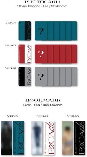 Vista 4 de DREAMUS WONHO 3er Mini álbum - Fachada (Ver.) 3 Álbumes