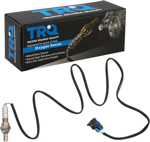 Vista 102 de TRQ Sensor de Oxígeno O2 de 4 Hilos de Banda Estrecha Compatible con VW Atlas 2.0L 2018-21, VW GTI 2.0L 2016-18, Audi A3 Quattro 2.0L 2015-18, VW