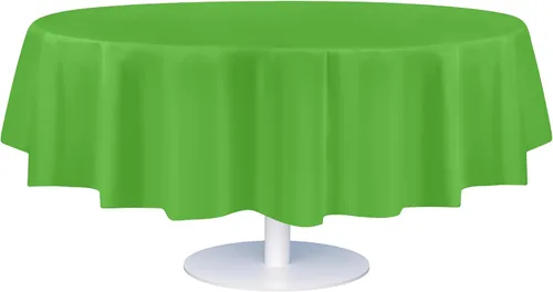 Vista 13 de Mantel de plástico de alta calidad - 54 in. x 108 pulgadas. Grandipity - Mantel rectangular (6 y 12 unidades), Agua (Aqua)