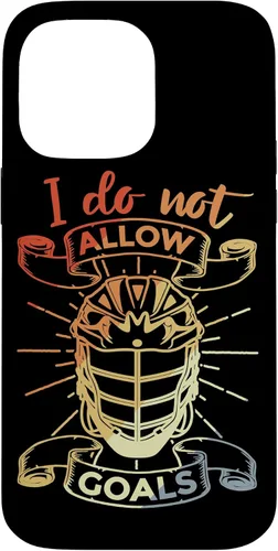 Vista 21 de Funny Lacrosse Goalie Case for iPhone 17