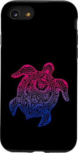 Vista 13 de iPhone 15 Bisexual Pride Sutil Bi LGBTQ Orgullo Gay Lindo Tortuga LGBT Caso
