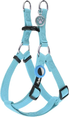 Vista 58 de Pupteck - Arnés para perros sin jalar, suave, ajustable, de nailon, talla básica, chaleco para cachorro, para caminar al aire libre con etiqueta
