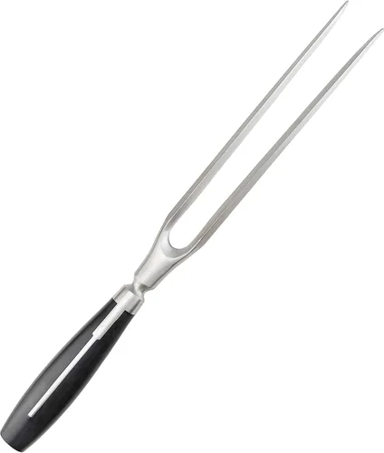 Vista 9 de Tenedor de tallado, tenedor de carne, tenedor de cocina de 12 pulgadas, tenedor de barbacoa de acero inoxidable, tenedores de cocina largos de metal