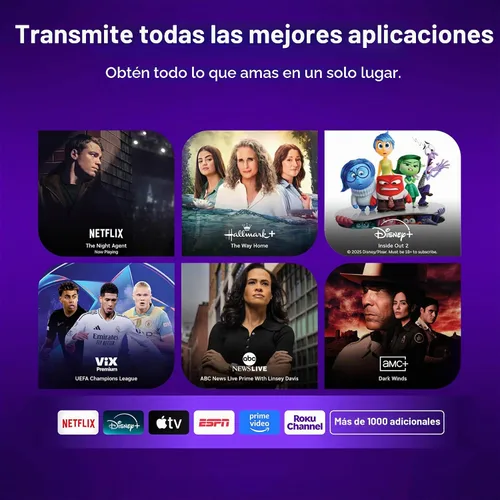 Vista 3 de Roku Streaming Stick 4K con control remoto por voz - HDR10+ y Dolby Vision