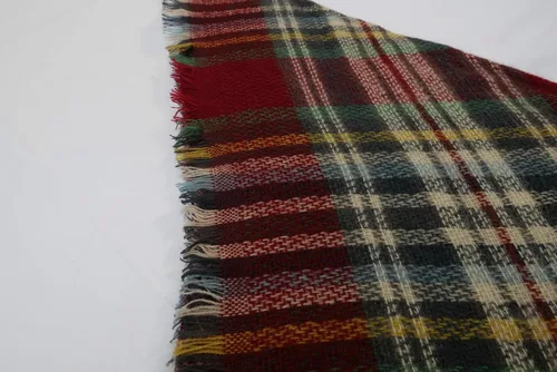Vista 14 de Wander Agio - Bufanda envolvente con diseño a cuadros o triangular para mujer, cálida y larga, de punto, sensación de cachemira, chal