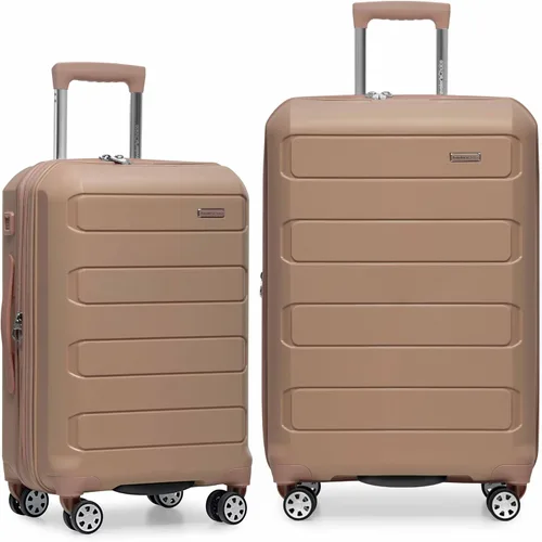 Vista 44 de Traveler's Choice Pagosa indestructible Hardshell expandible Spinner Equipaje, Azul bebé, Pagosa indestructible Hardshell expandible Spinner Equipaje