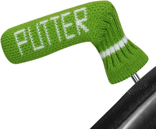 Vista 13 de Scott Edward Blade Putter Cover Knitted, 1 Piece in Pack, Fits Golf Blade Putters Cute and Soft