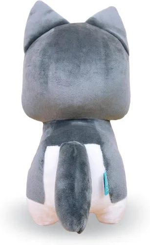 Vista 4 de Bellzi Husky siberiano – Juguete de peluche lindo de 6.5 pulgadas – Suave y adorable regalo de peluche para perros – Regalo perfecto para todas