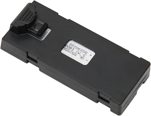 Vista 4 de Pssopp Batería de repuesto para dron, batería de litio ligera de 1800 mAh, potencia recargable compacta para E88 E88 Pro E99 P1 P5 E525 Quadcopter