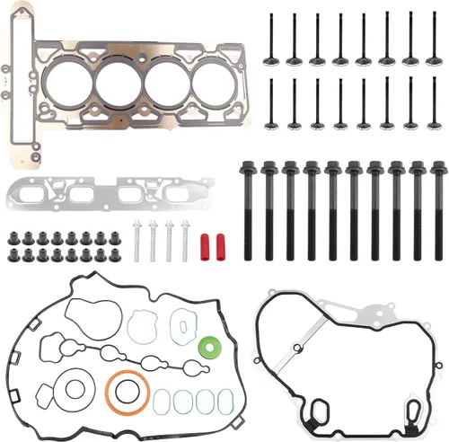 Vista 14 de Kit de cadena de distribución 2.4 L, compatible con 2009-2017 Chevy Captiva Equinox HHR Impala Malibu/GMC Terrain/Buick Lacrosse Regal Engine 2.4L