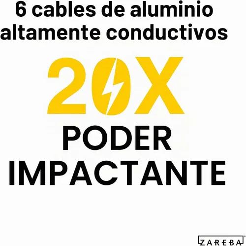 Vista 3 de Zareba Cuerda de polietileno de choque seguro resistente, alambre eléctrico para valla de 656 pies