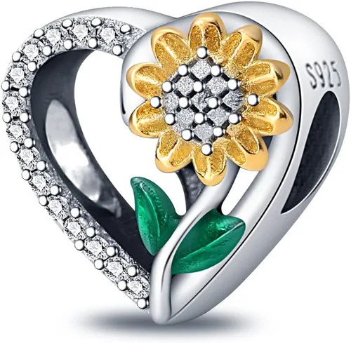 Vista 171 de LNQOBU Happy Life - Colgante para pulseras de abalorios, plata de ley 925 para mujer (con un espaciador de cuentas)