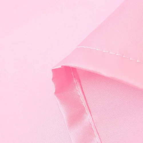 Vista 6 de Bata de satén de seda, kimono, ropa para bebés y niñas, bata de baño sólida, abrigos de invierno para adolescentes (rosa, 2-3 años)